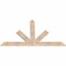 Ekena Millwork Saratoga Smooth Timber Gable Bracket, Douglas Fir, 72"W x 42"H x 1 1/2"D x 5 1/2"F, 14/12 Pitch GBW072X42X0206SAR00SDF - alternate 3